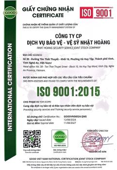 Chứng nhận ISO 9001
